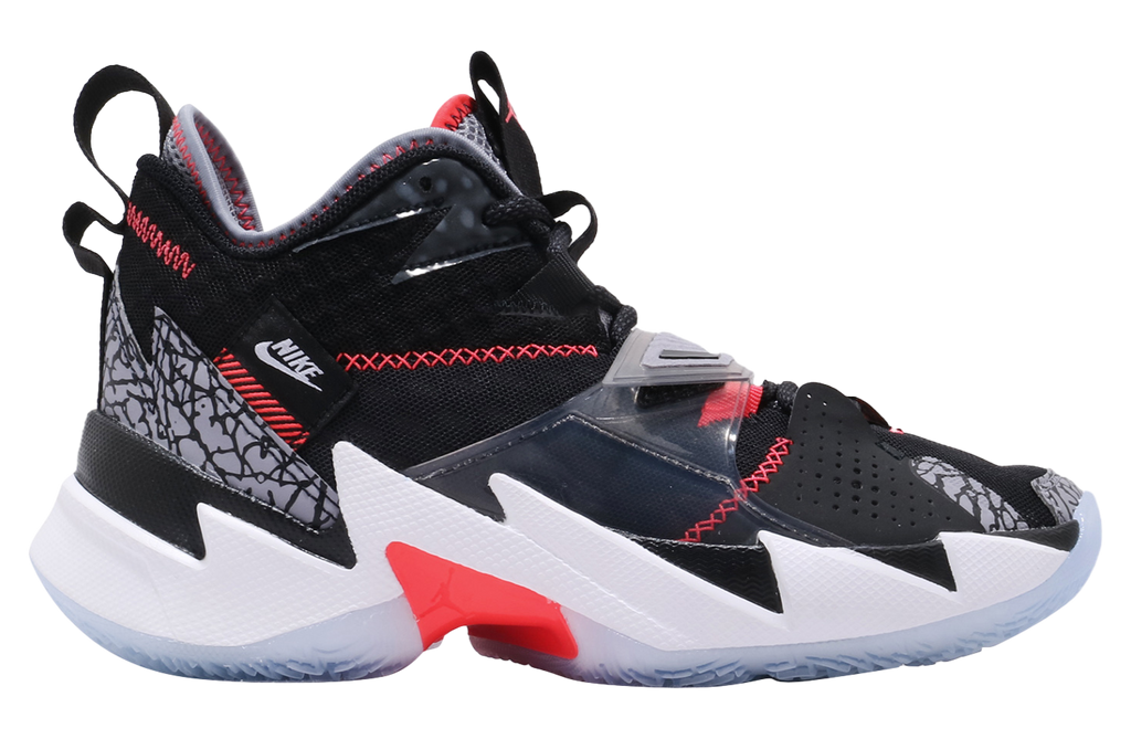 Jordan Why Not Zer0.3 GS Black / Bright Crimson - Image 5