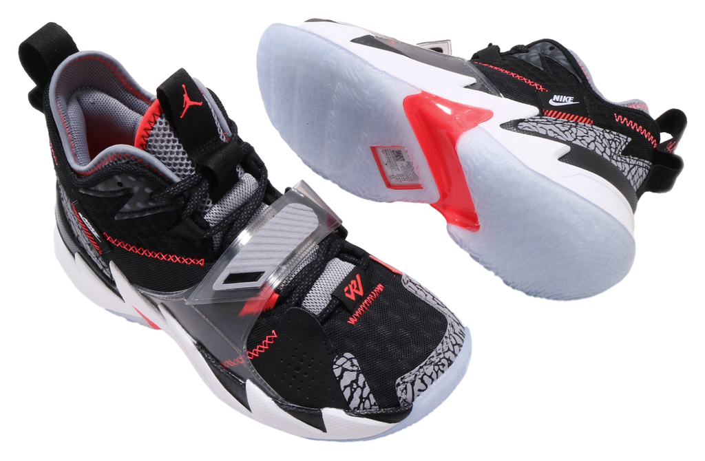 Jordan Why Not Zer0.3 GS Black / Bright Crimson - Image 7