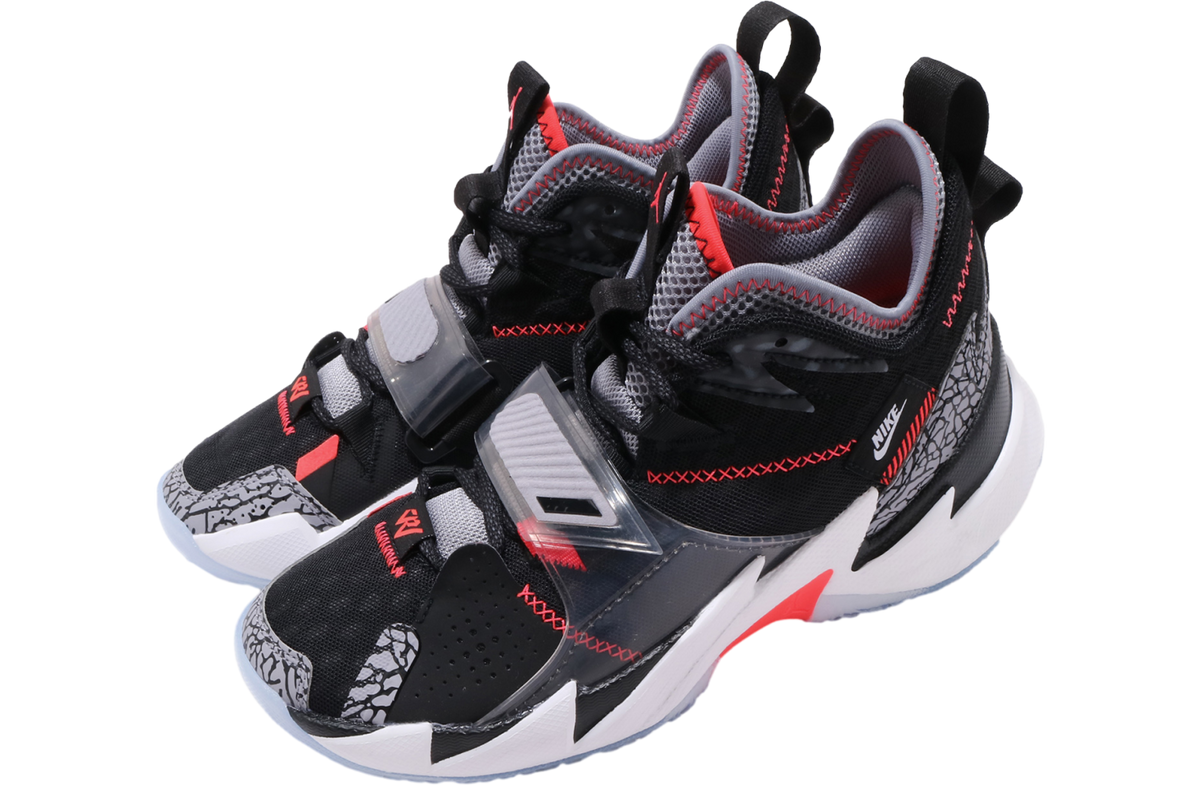 Jordan Why Not Zer0.3 GS Black / Bright Crimson - Image 8