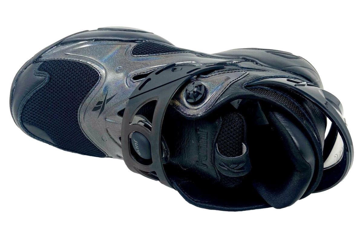 Juun J x Reebok Pump Court Black Metallic - Image 4