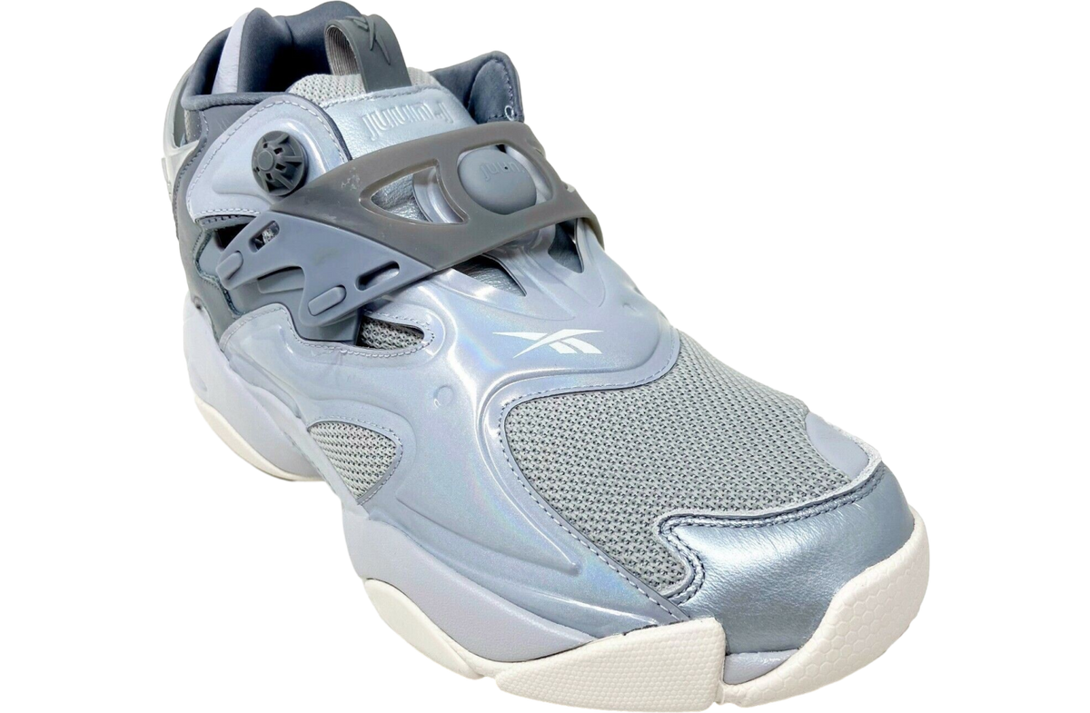 Juun J x Reebok Pump Court Cold Grey Metallic - Image 2
