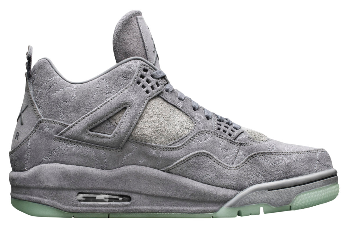 KAWS x Air Jordan 4 Cool Grey - Image 3