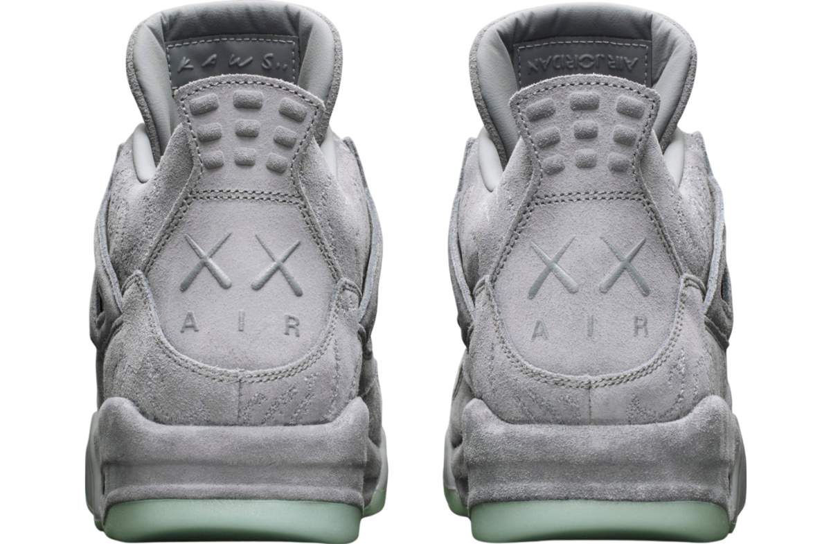 KAWS x Air Jordan 4 Cool Grey - Image 4