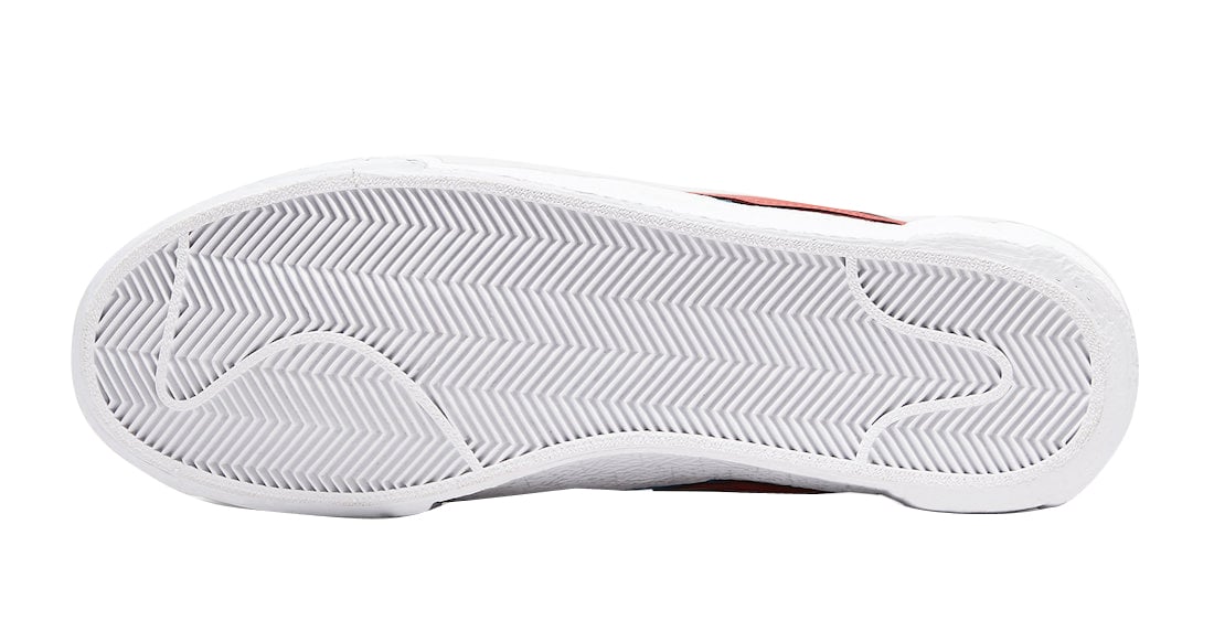 KAWS x sacai x Nike Blazer Low Team Red - Image 6