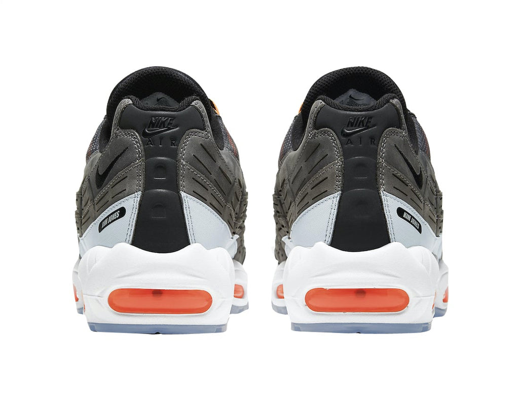 Kim Jones x Nike Air Max 95 Black Total Orange - Image 5