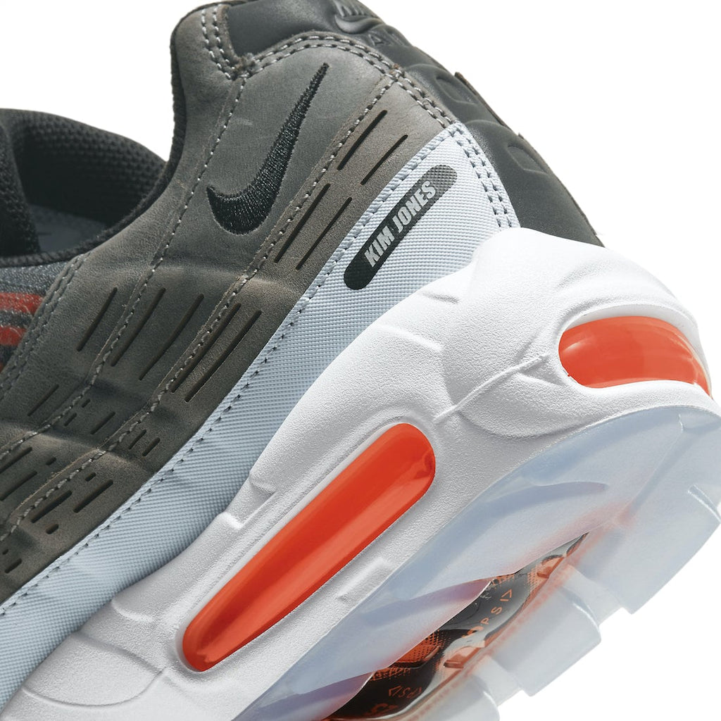 Kim Jones x Nike Air Max 95 Black Total Orange - Image 10