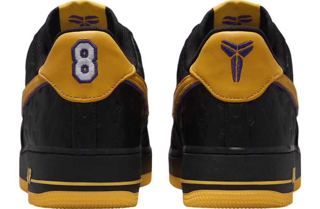 Kobe Bryant x Nike Air Force 1 Low Black / Varsity Maize - Image 5