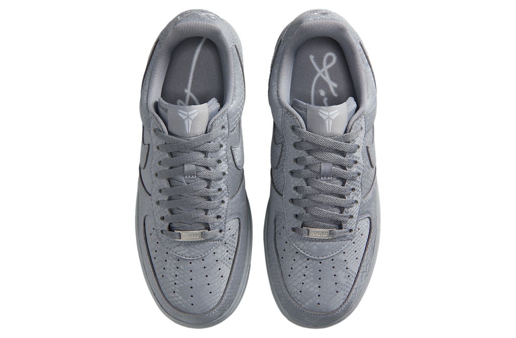 Kobe Bryant x Nike Air Force 1 Low Cool Grey / Wolf Grey - Image 4