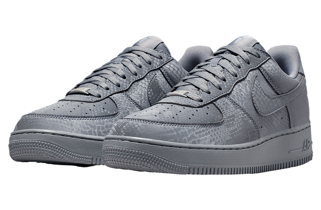 Kobe Bryant x Nike Air Force 1 Low Cool Grey / Wolf Grey - Image 5