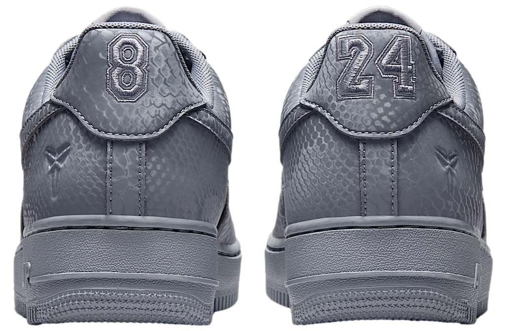 Kobe Bryant x Nike Air Force 1 Low Cool Grey / Wolf Grey - Image 6