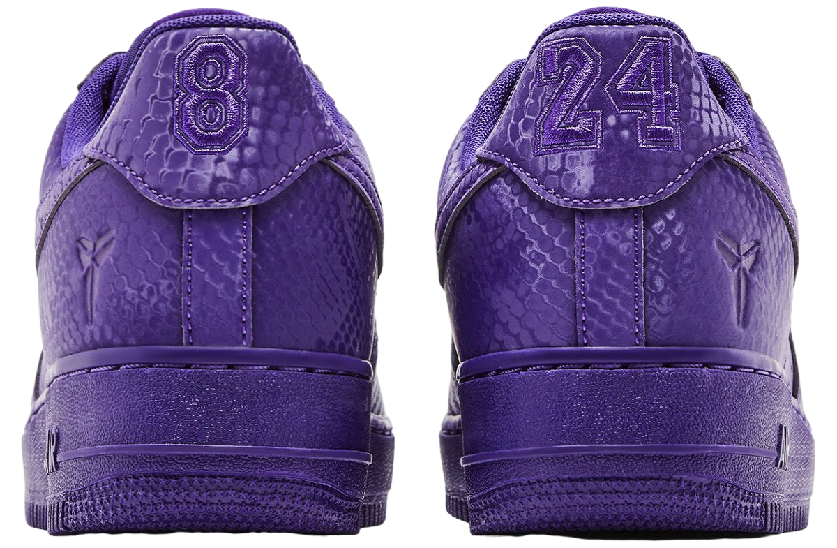 Kobe Bryant x Nike Air Force 1 Low Court Purple - Image 4