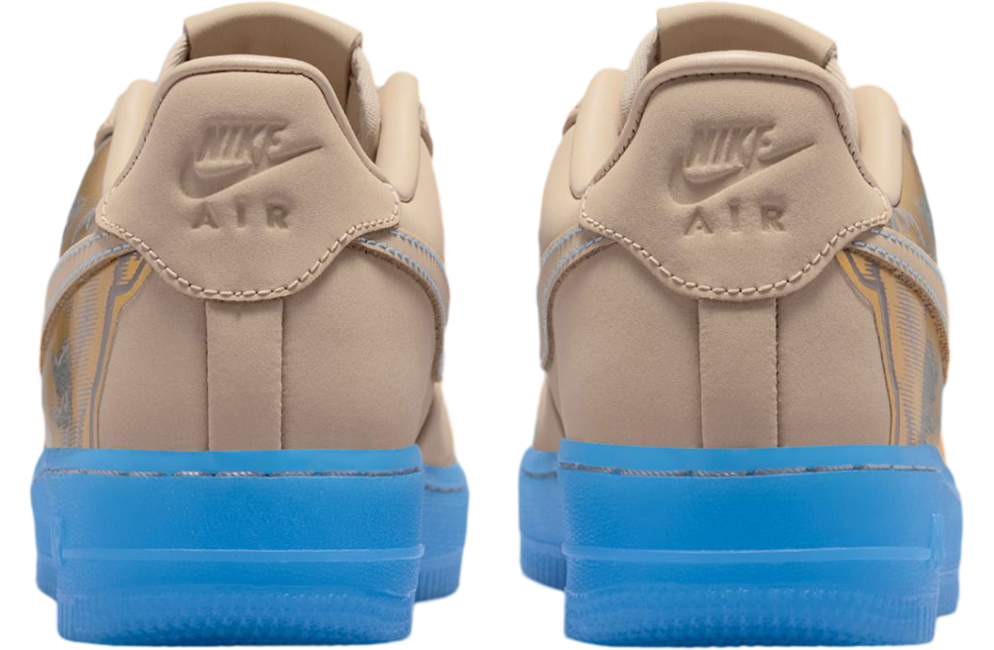 Kobe Bryant x Nike Air Force 1 Low Linen / University Blue - Image 5