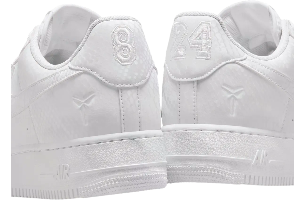 Kobe Bryant x Nike Air Force 1 Low White - Image 6