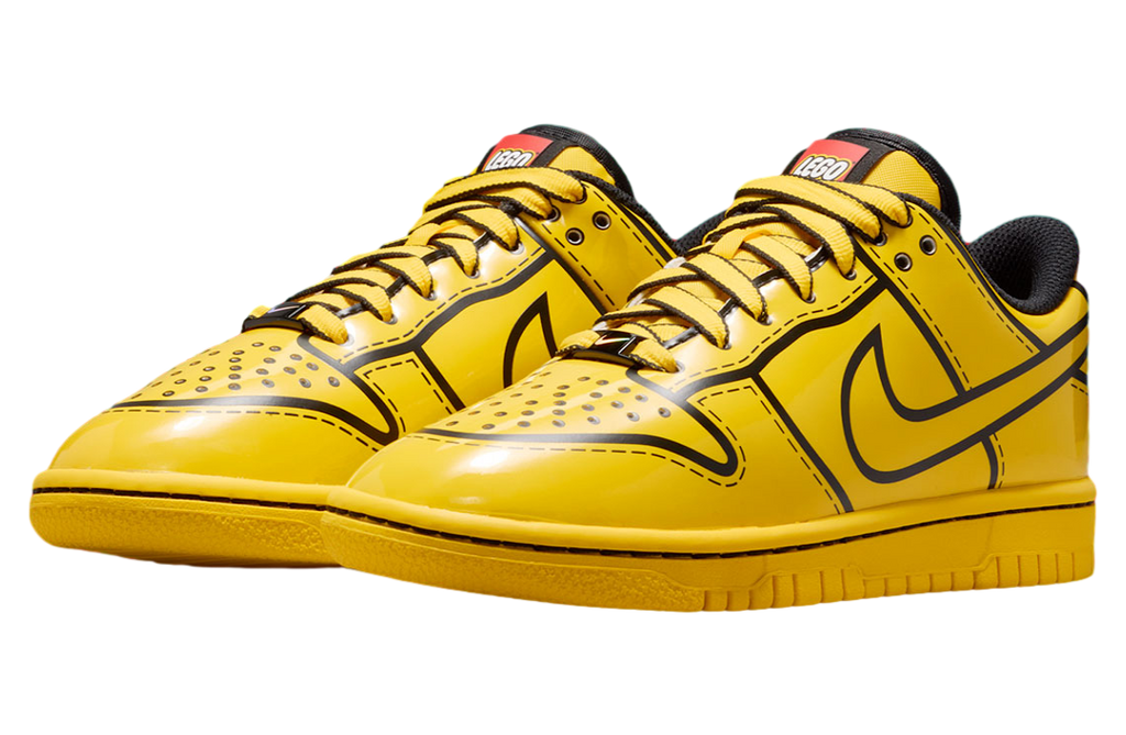 LEGO x Nike Dunk Low GS Tour Yellow - Image 2