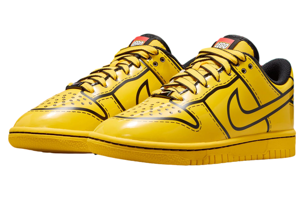 LEGO x Nike Dunk Low GS Tour Yellow - Image 3