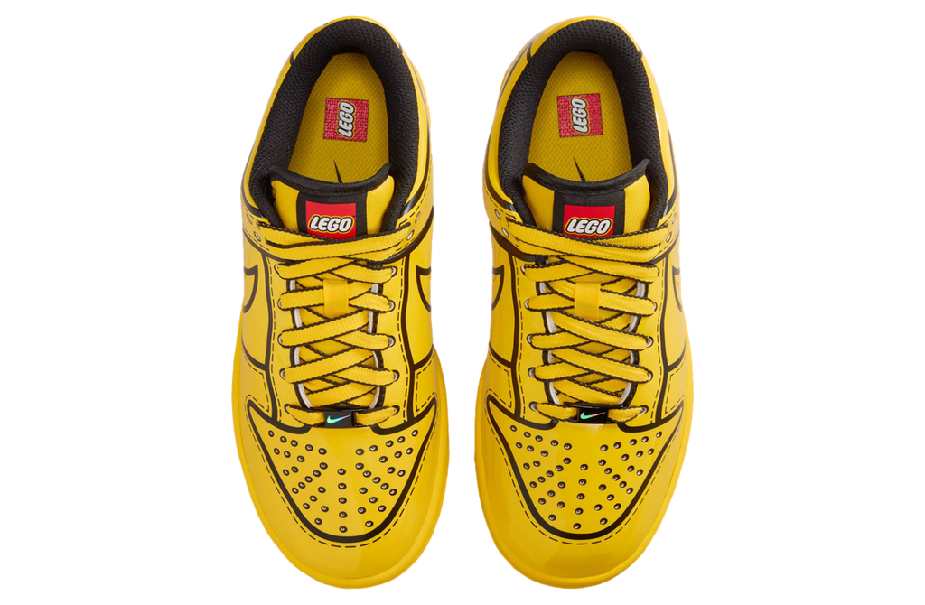 LEGO x Nike Dunk Low GS Tour Yellow - Image 5