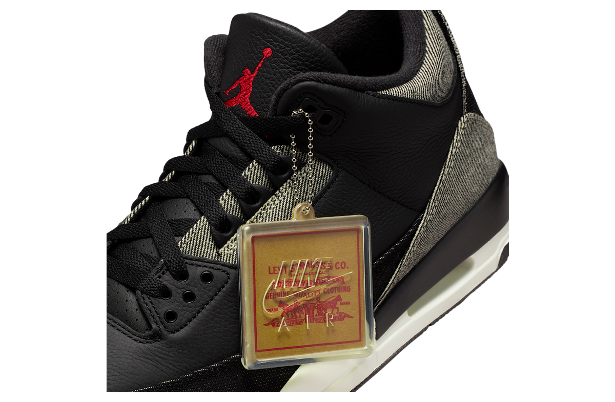 Levi’s x Air Jordan 3 Denim / Gym Red - Image 10