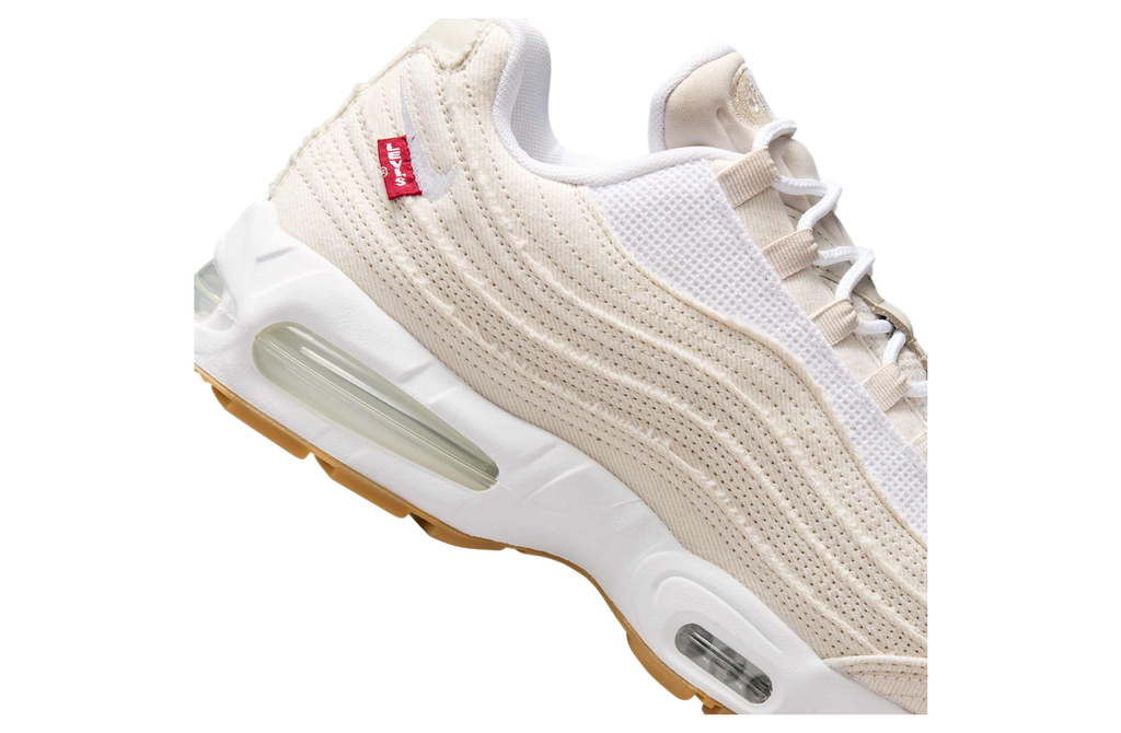 Levis x Nike Air Max 95 White / Ecru - Image 10