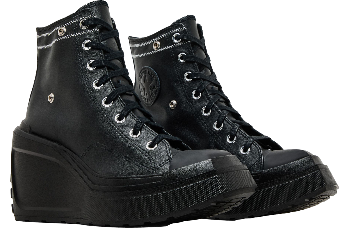 Martine Ali x Converse Chuck 70 De Luxe Wedge Triple Black WMNS - Image 5