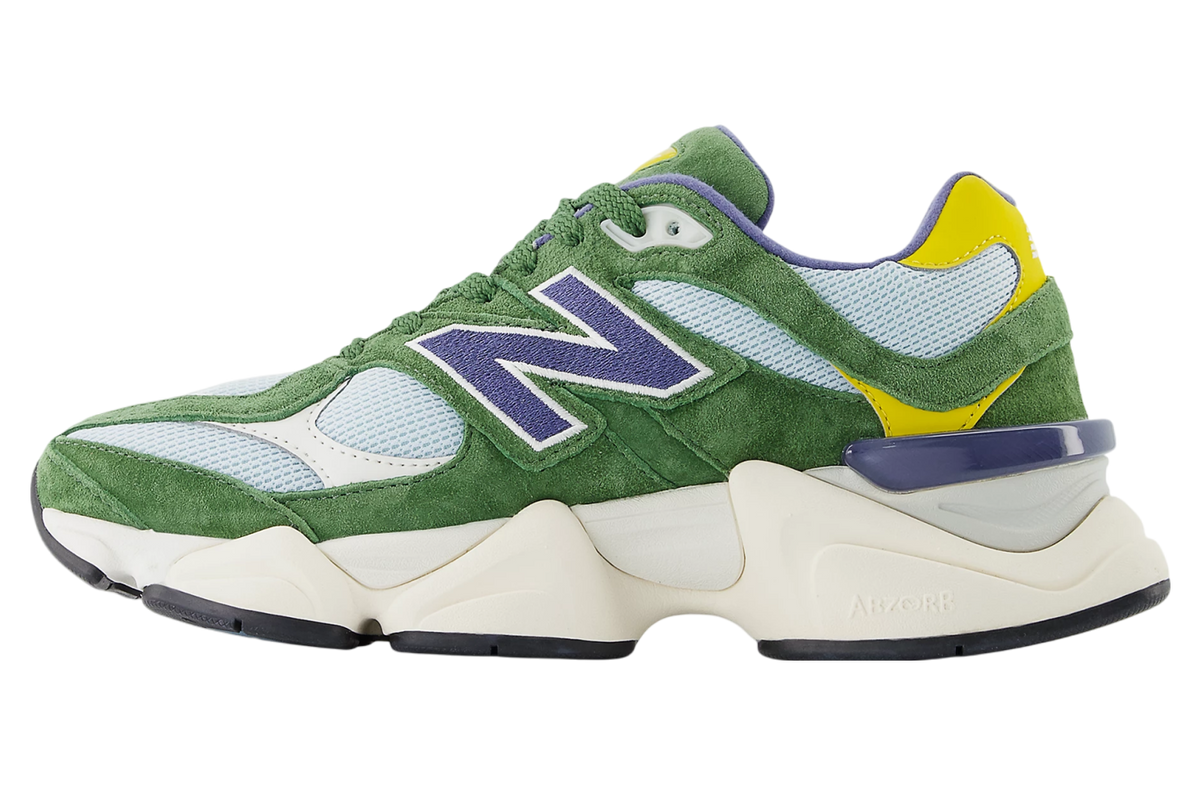 Mens New Balance 9060 Dark Alpine Green / Frosted Glass - Image 2