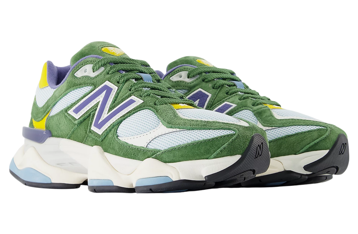 Mens New Balance 9060 Dark Alpine Green / Frosted Glass - Image 4