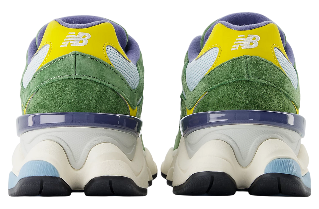 Mens New Balance 9060 Dark Alpine Green / Frosted Glass - Image 6