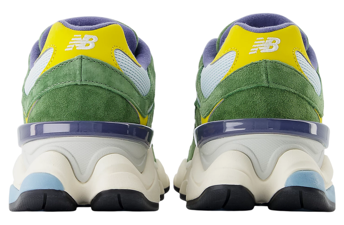 Mens New Balance 9060 Dark Alpine Green / Frosted Glass - Image 6