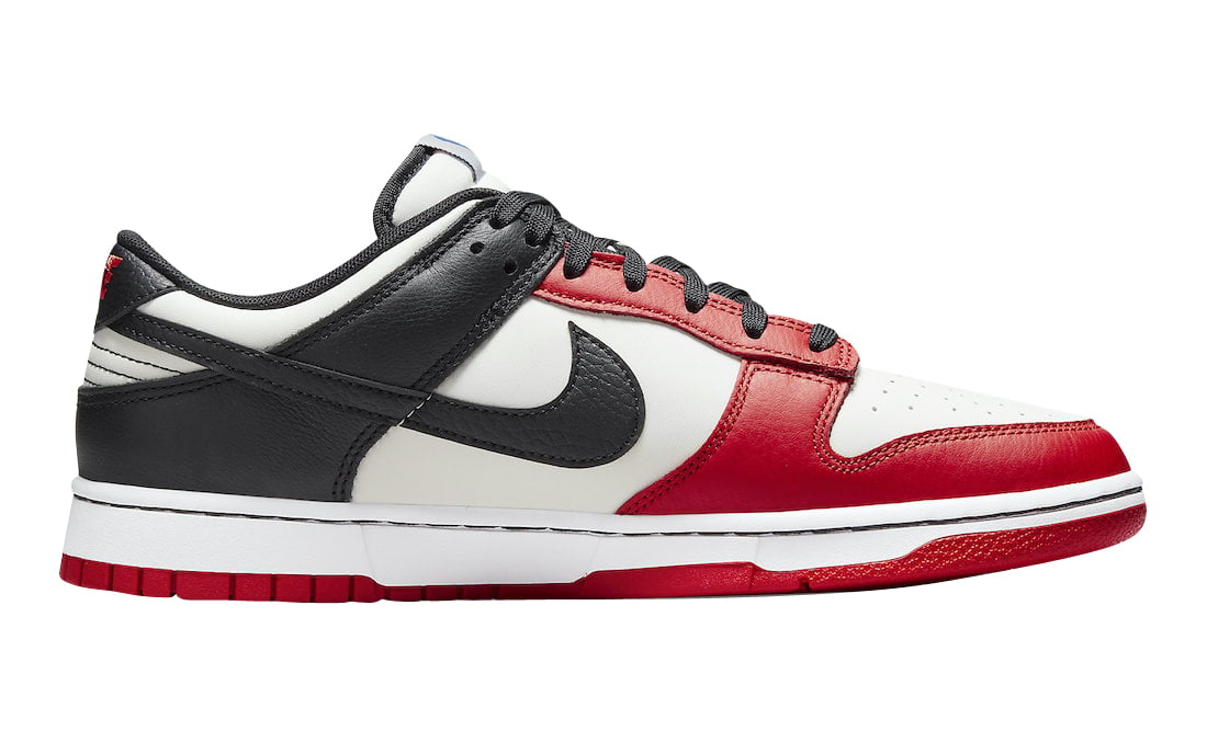 NBA x Nike Dunk Low EMB 75th Anniversary Chicago - Image 3