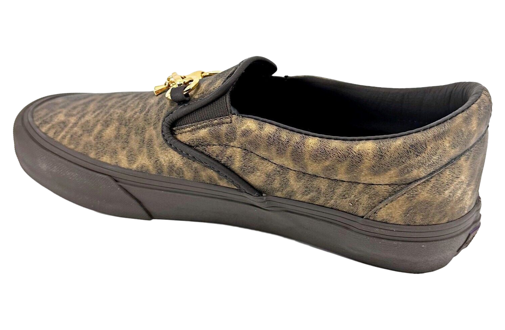Needles x Vans Vault Classic Slip-On V Animal Print-Brown - Image 3