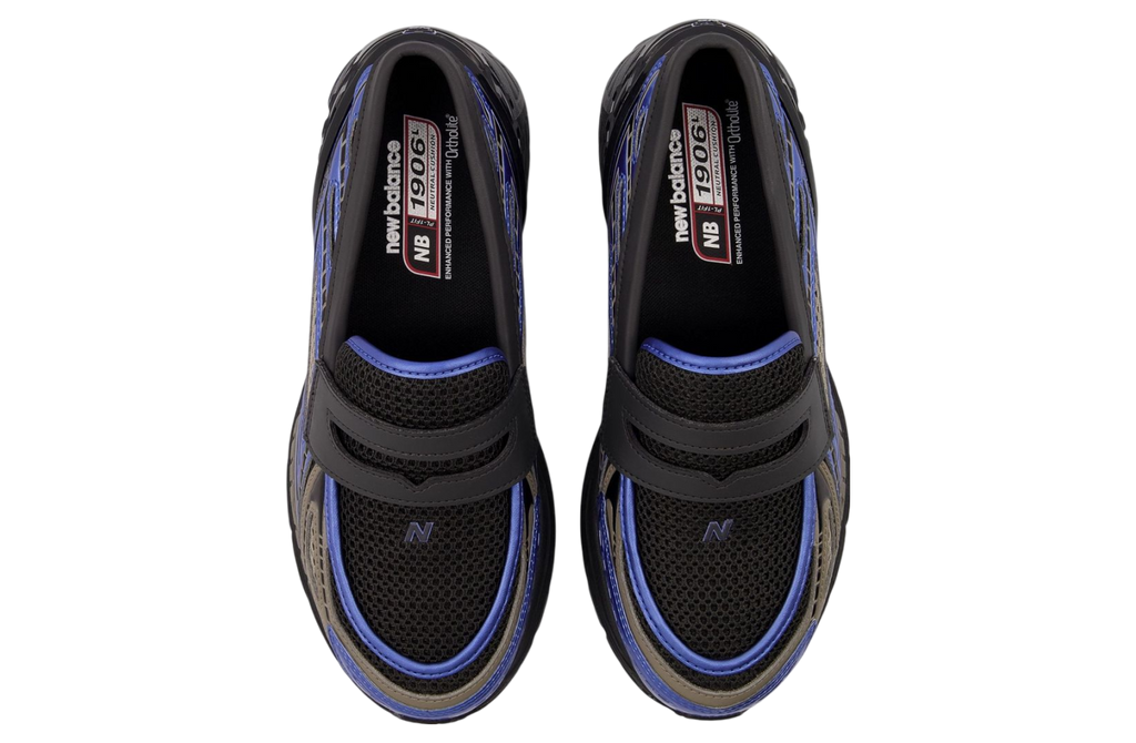 New Balance 1906 Loafer Black/Metallic Blue - Image 4