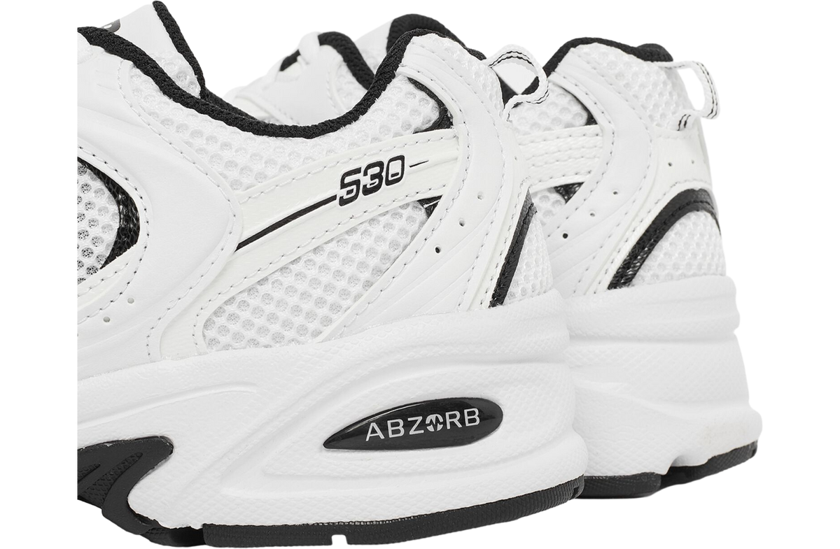 New Balance 530 White Black - Image 4
