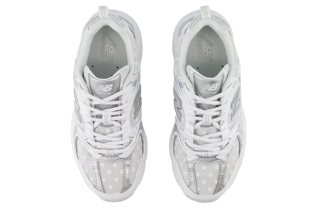 New Balance 530 White / Silver Metalic - Image 3