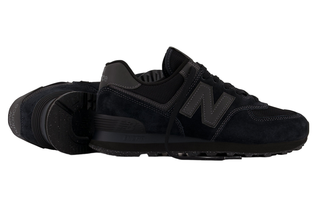 New Balance 574 Core Black - Image 7