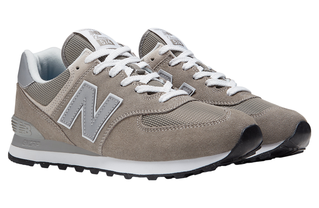 New Balance 574 Core Grey / White - Image 4