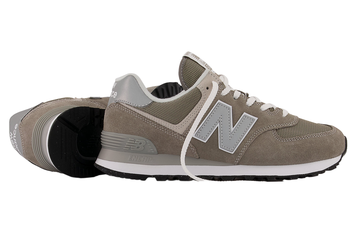 New Balance 574 Core Grey / White - Image 7