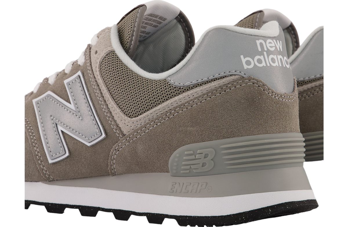 New Balance 574 Core Grey / White - Image 8