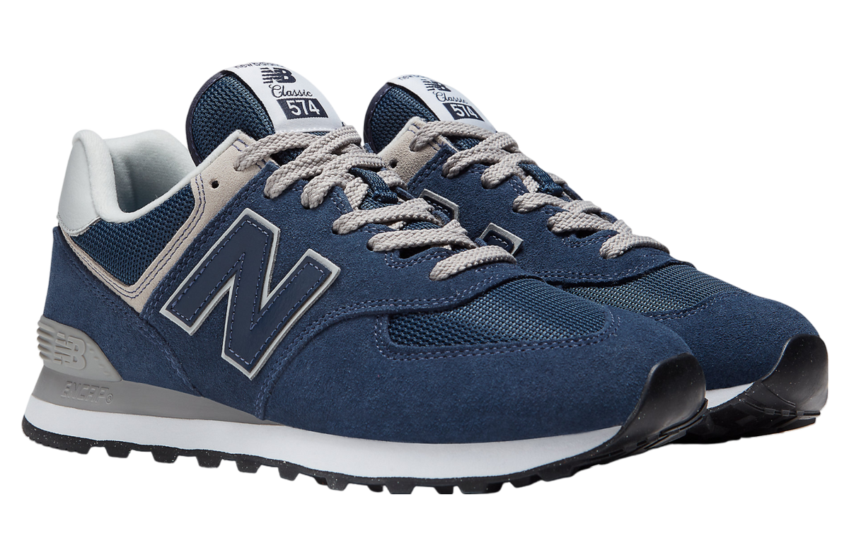 New Balance 574 Core Navy / White - Image 4