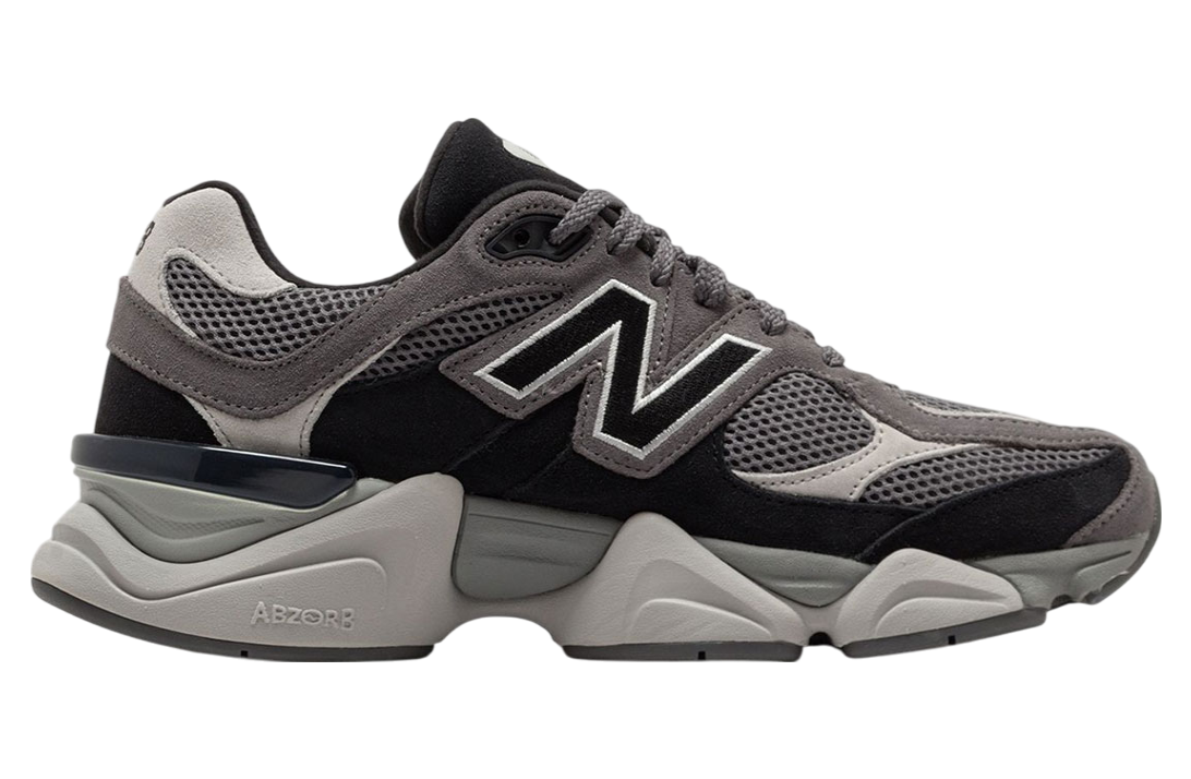 New Balance 9060 Black / Light Grey - Image 2