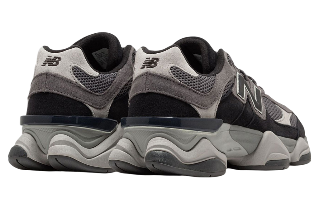 New Balance 9060 Black / Light Grey - Image 3