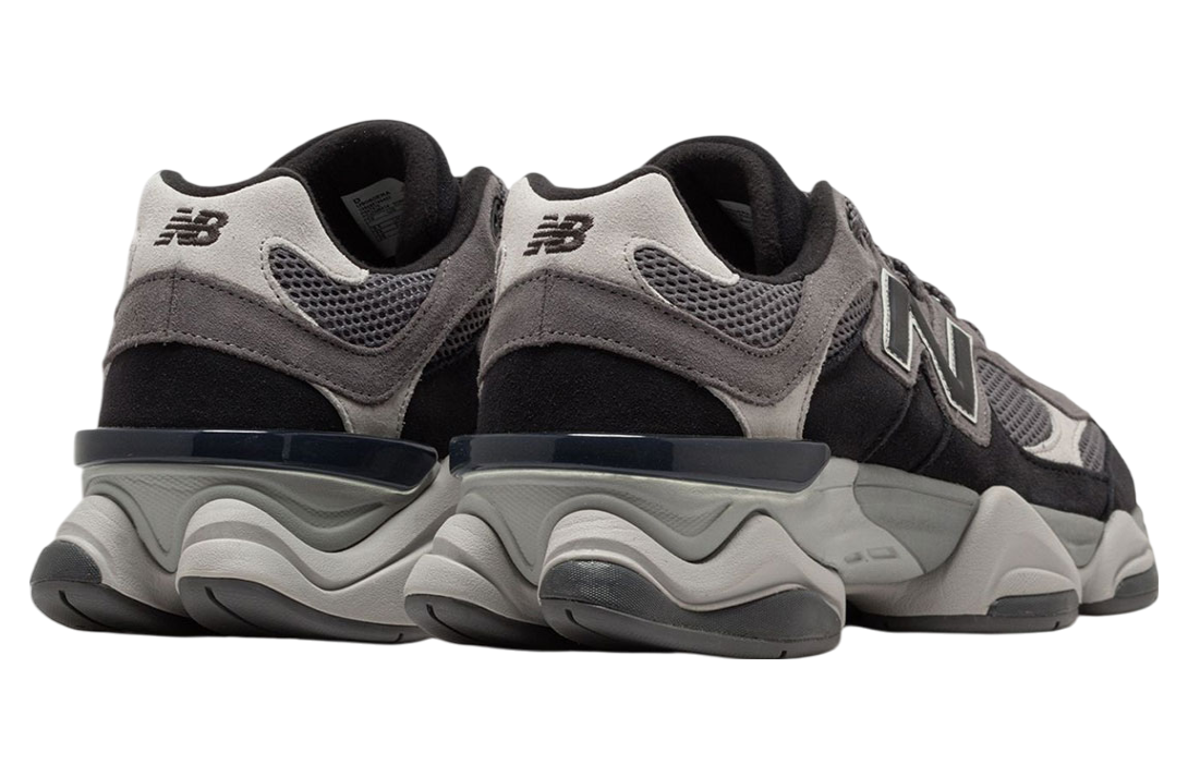 New Balance 9060 Black / Light Grey - Image 3