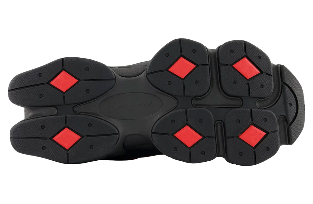 New Balance 9060 Black / Red - Image 4