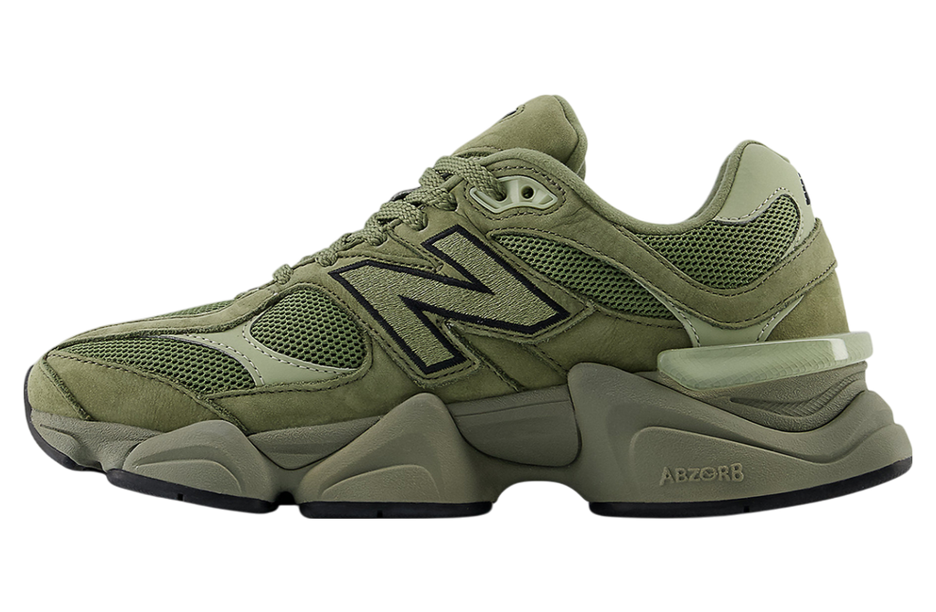 New Balance 9060 Dark Olivine - Image 3
