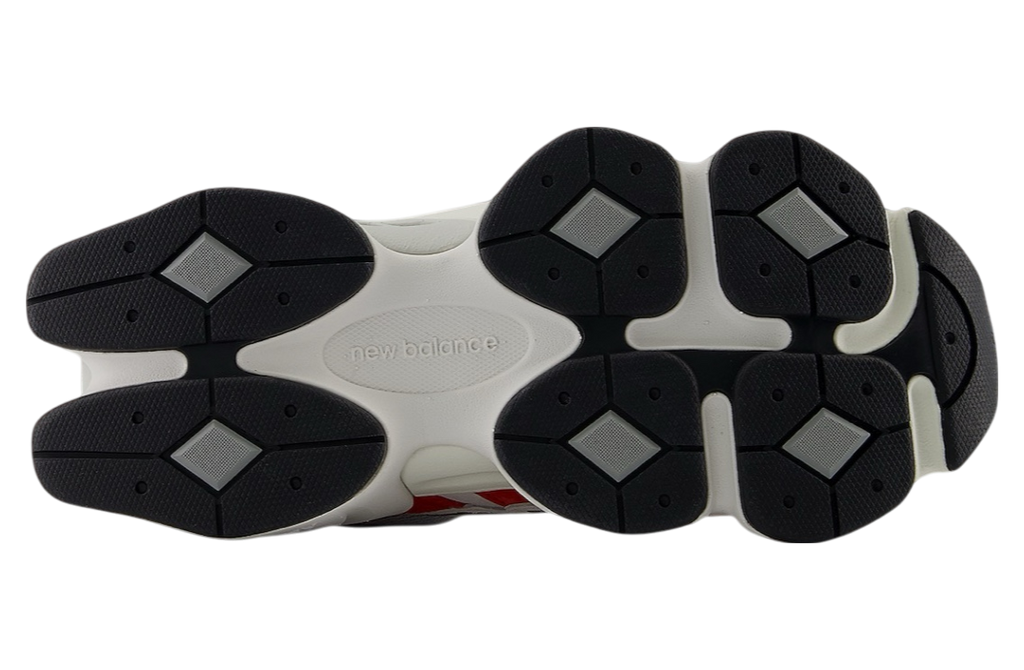 New Balance 9060 White / Red - Image 6