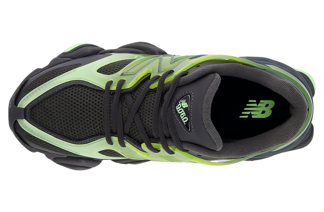 New Balance 9060 X Black / Green - Image 4