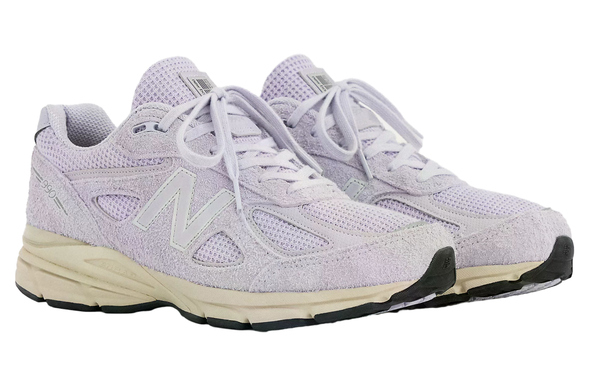 New Balance 990v4 Grey Violet / Timberwolf - Image 8