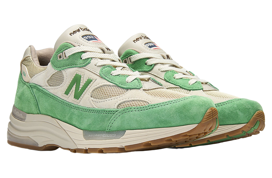 New Balance 992 Made In Usa Mint / Gum - Image 2