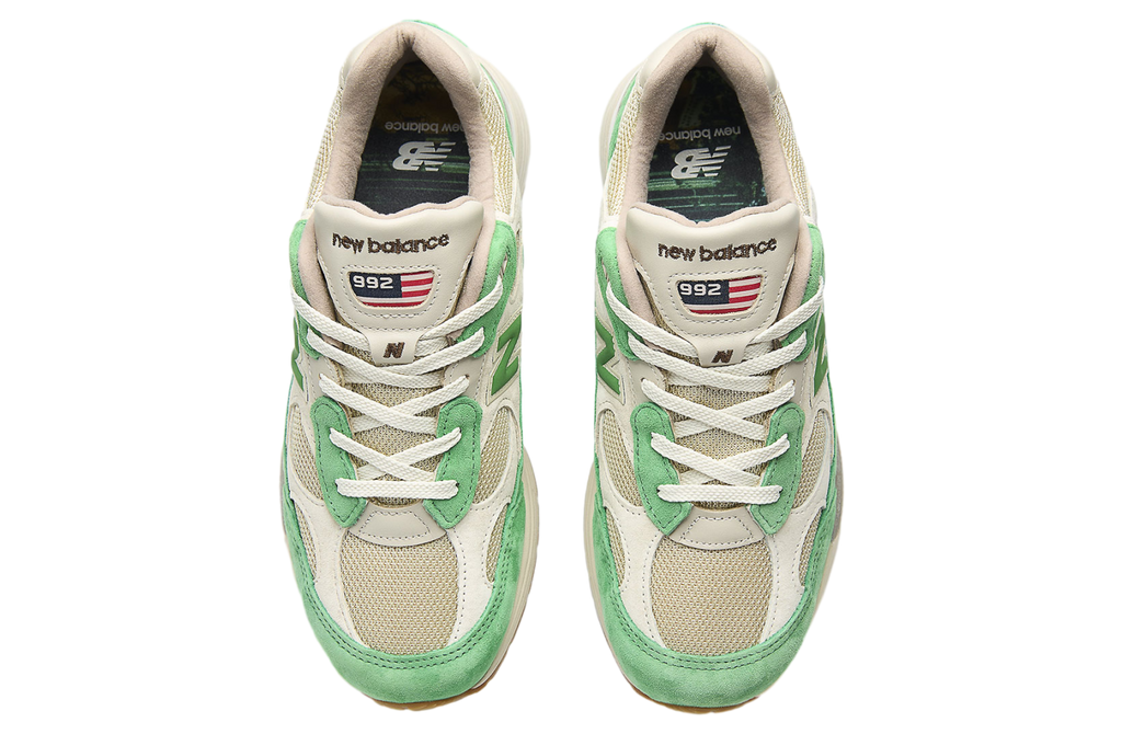 New Balance 992 Made In Usa Mint / Gum - Image 4