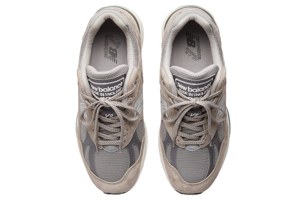 New Balance Made in UK 991v2 Dove / Alloy - Image 3
