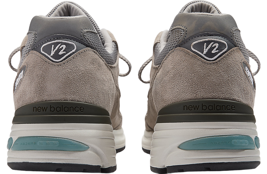New Balance Made in UK 991v2 Dove / Alloy - Image 6