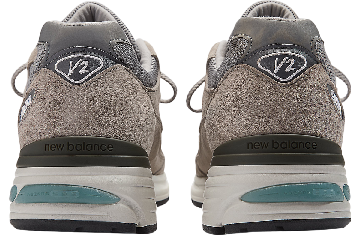 New Balance Made in UK 991v2 Dove / Alloy - Image 6